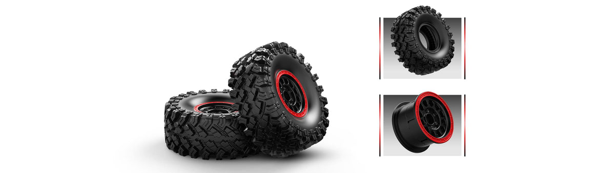 MJX Hyper GO H8P 1/8 RC Crawler Brushless Ford Bronco Baja 1000
