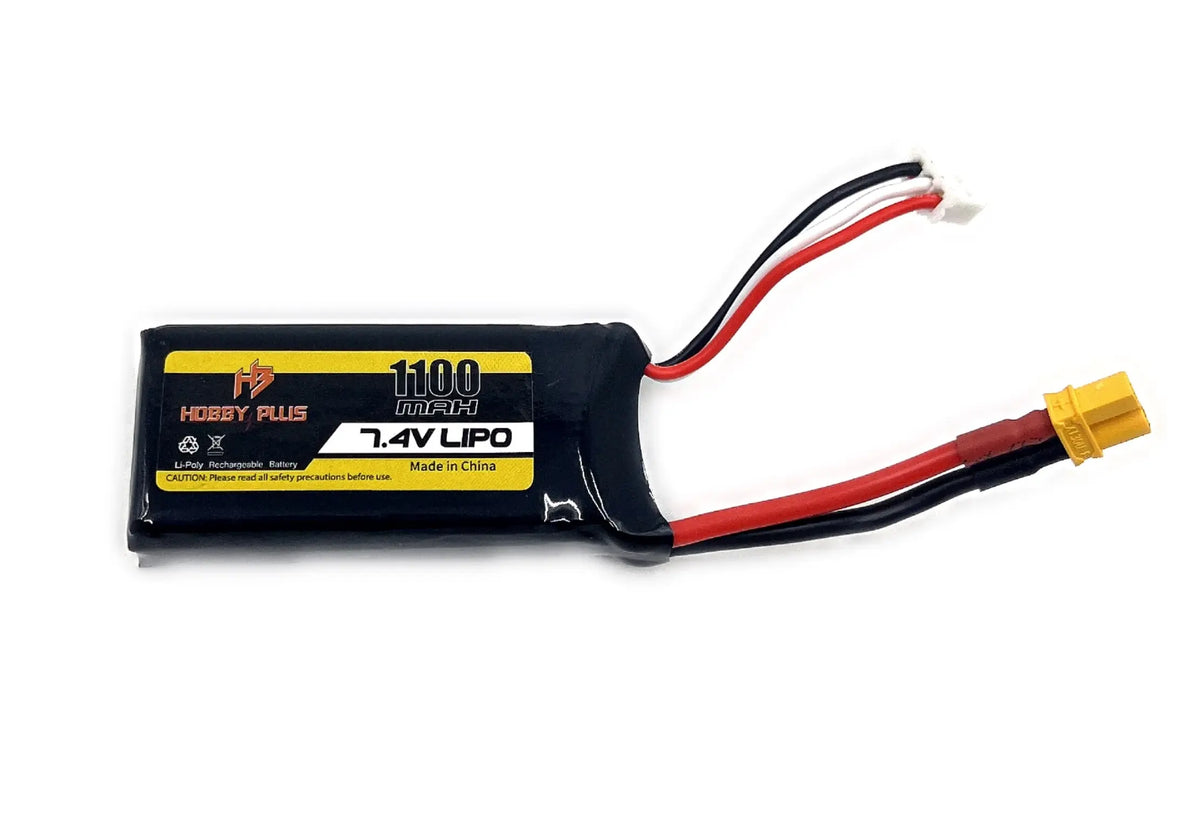 Batterie Lipo 7.4V 1000mAh Hobby Plus RC 1/18 HBP240590