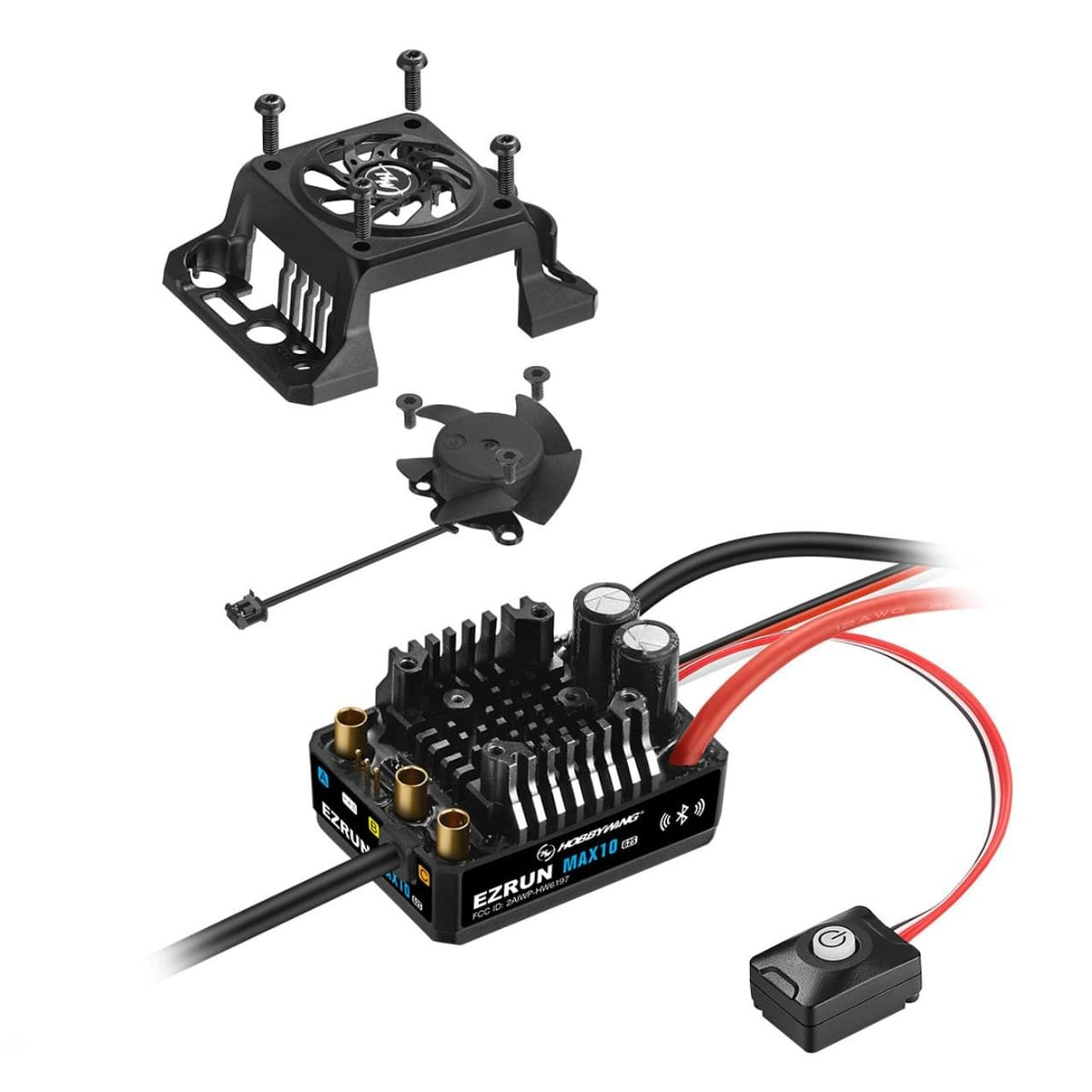 Variateur Hobbywing Ezrun MAX10 G2S 80A LiPo 2-3S BEC 5A