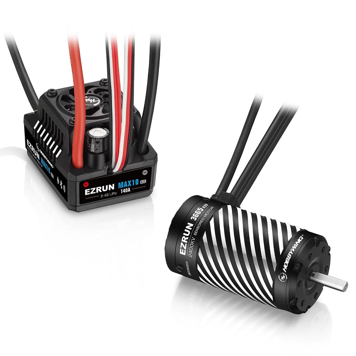 Combo brushless 1/10 Hobbywing Ezrun MAX10 G2S 140A 3665SD-2400kV-G3 5mm