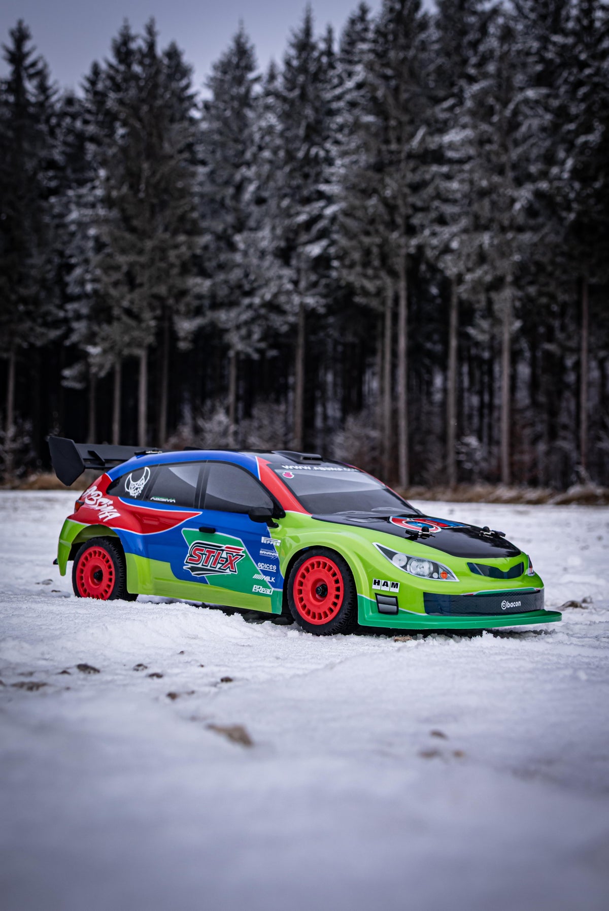 Rallye Absima 1/10 "STi-X" brushless 4WD RTR 12234