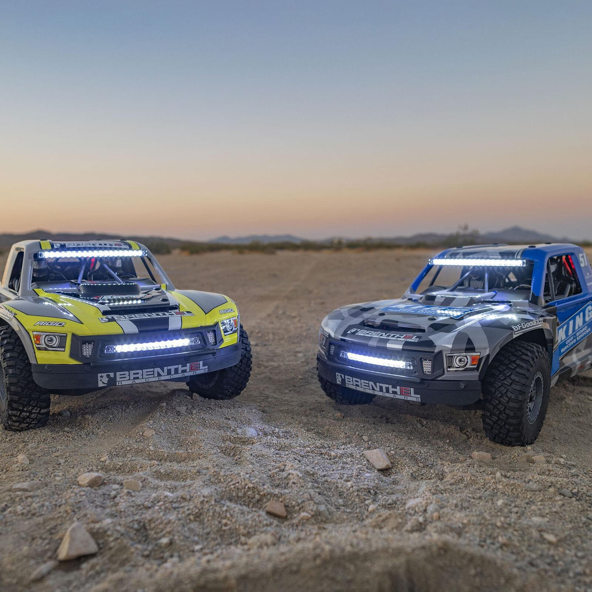 Losi Super Baja Rey 2.0 King Shocks 1/6 4x4 brushless 8S RTR bleu – LOS05021T2 - Breizh Modélisme.