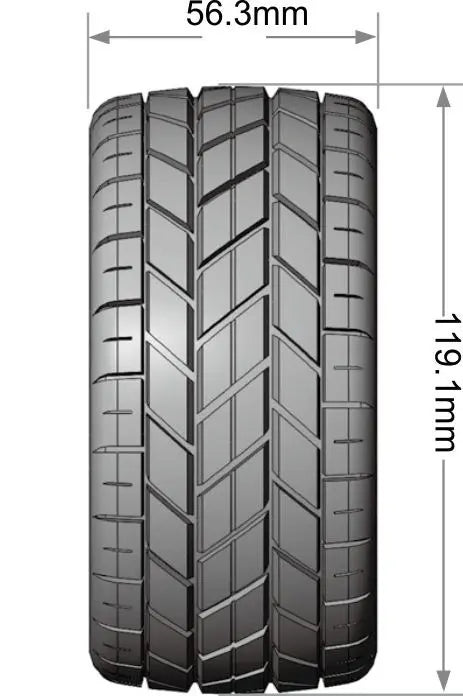 2 roues ST-ROCKET 1/10 soft - LT3311SX