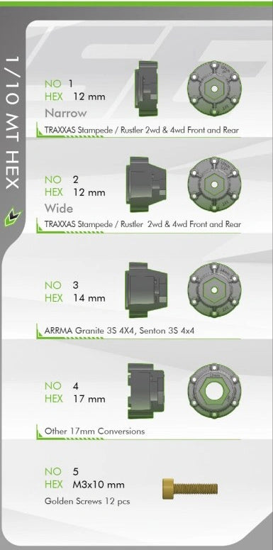 2 roues ST-HUMMER 1/10 soft - LT3314SX