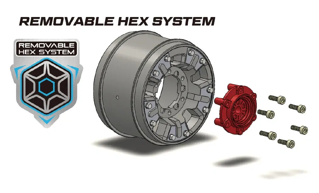 2 roues Louise ST-ROCKET Mini Maxx/ XRT - 3387SM
