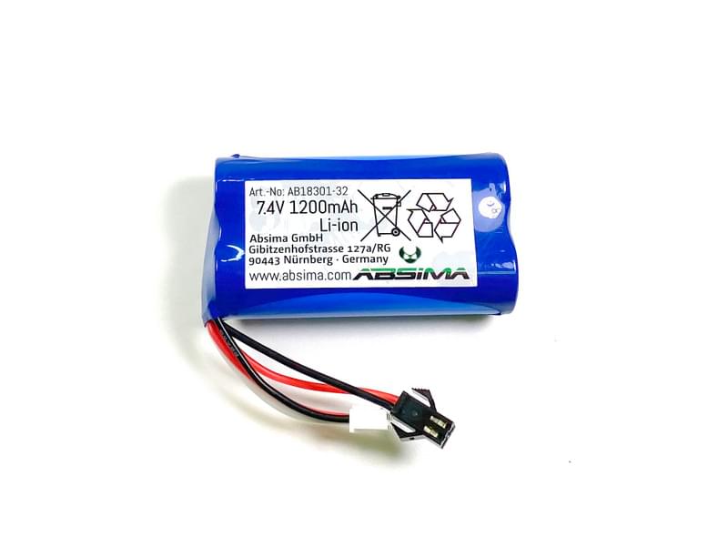 Batterie Li-ion 7,4V 1200mAh Absima - AB18301-32