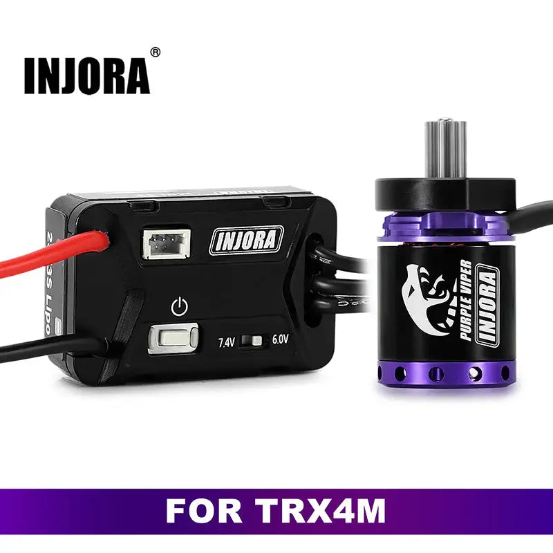 ESC brushless étanche MBL32 G2 et moteur Purple Viper 1721 pour TRX4M 1/18 - MBL32G2-INM19-4M - Breizh Modélisme.