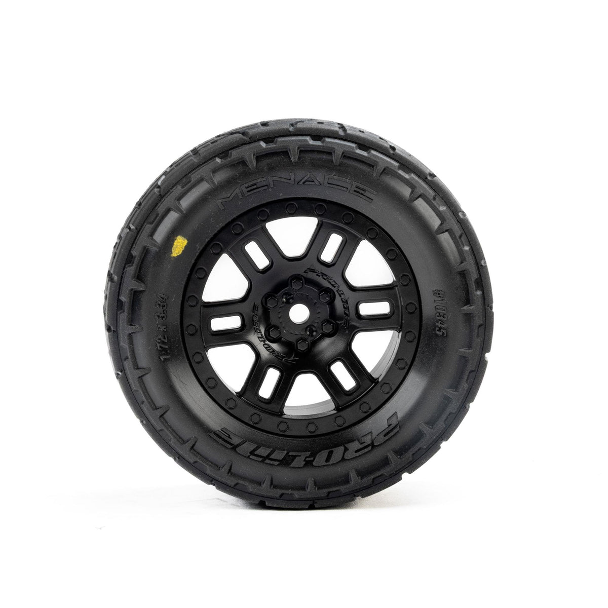 2 pneus de route avant/arrière Menace 12mm Arrma Mini Kraton 1/16 - Breizh Modélisme.
