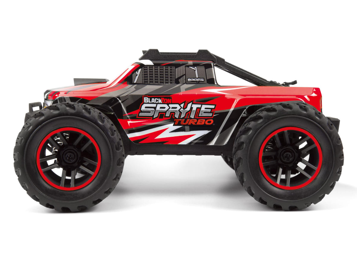 Truck télécommandé 4WD Blackzon Spryte MT Turbo 1/20 RTR rouge