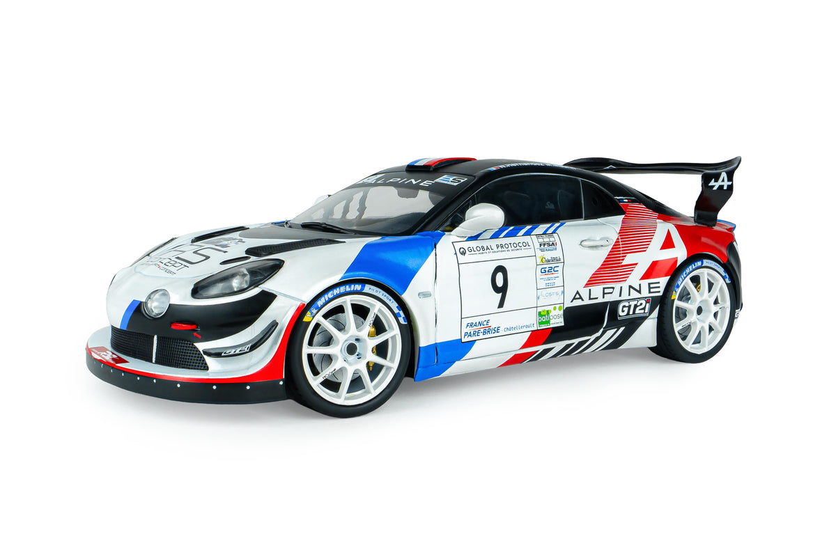 Solido S1801633 miniature collection 1/18 Alpine A110 rgt+ blanc 9 N.Hernandez / M.Maurin Rallye de la Vienne 2025
