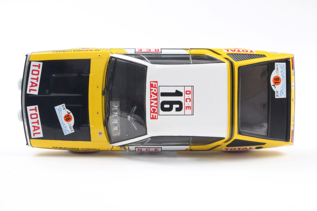 Solido S1803709 Voiture miniature collection 1/18 Renault 17 Ph.1 – Rallye du maroc – 1976