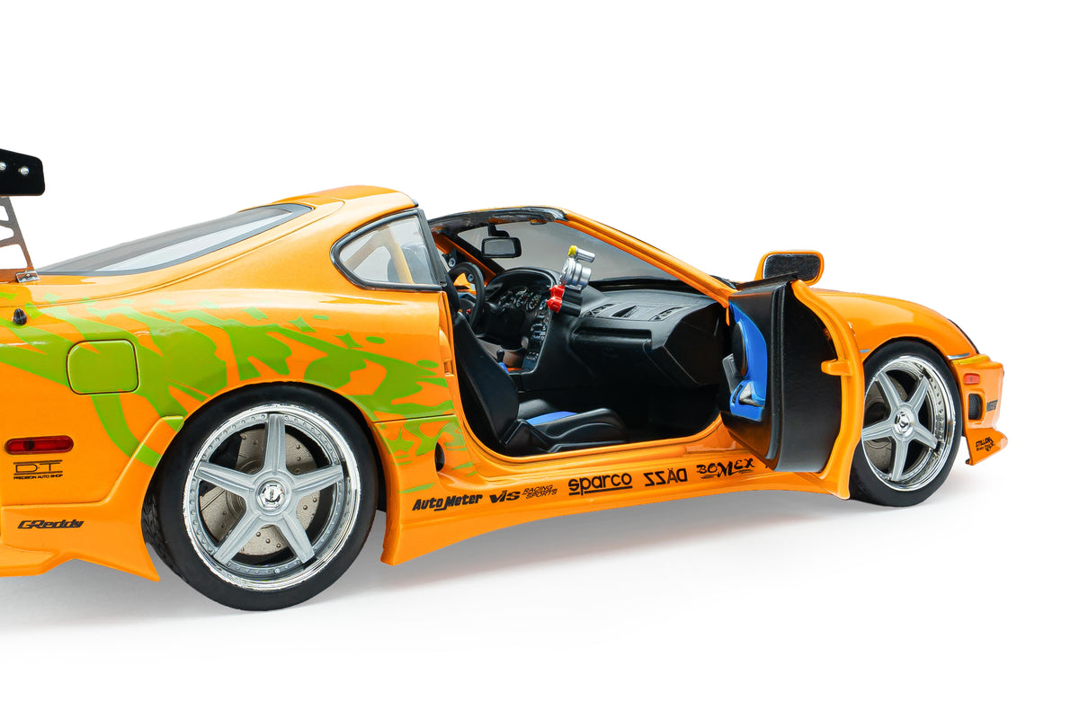 Solido S1807609A Voiture miniature collection 1/18 Toyota Supra Mk4 (A80) Fast and Furious 1 - Breizh Modélisme.