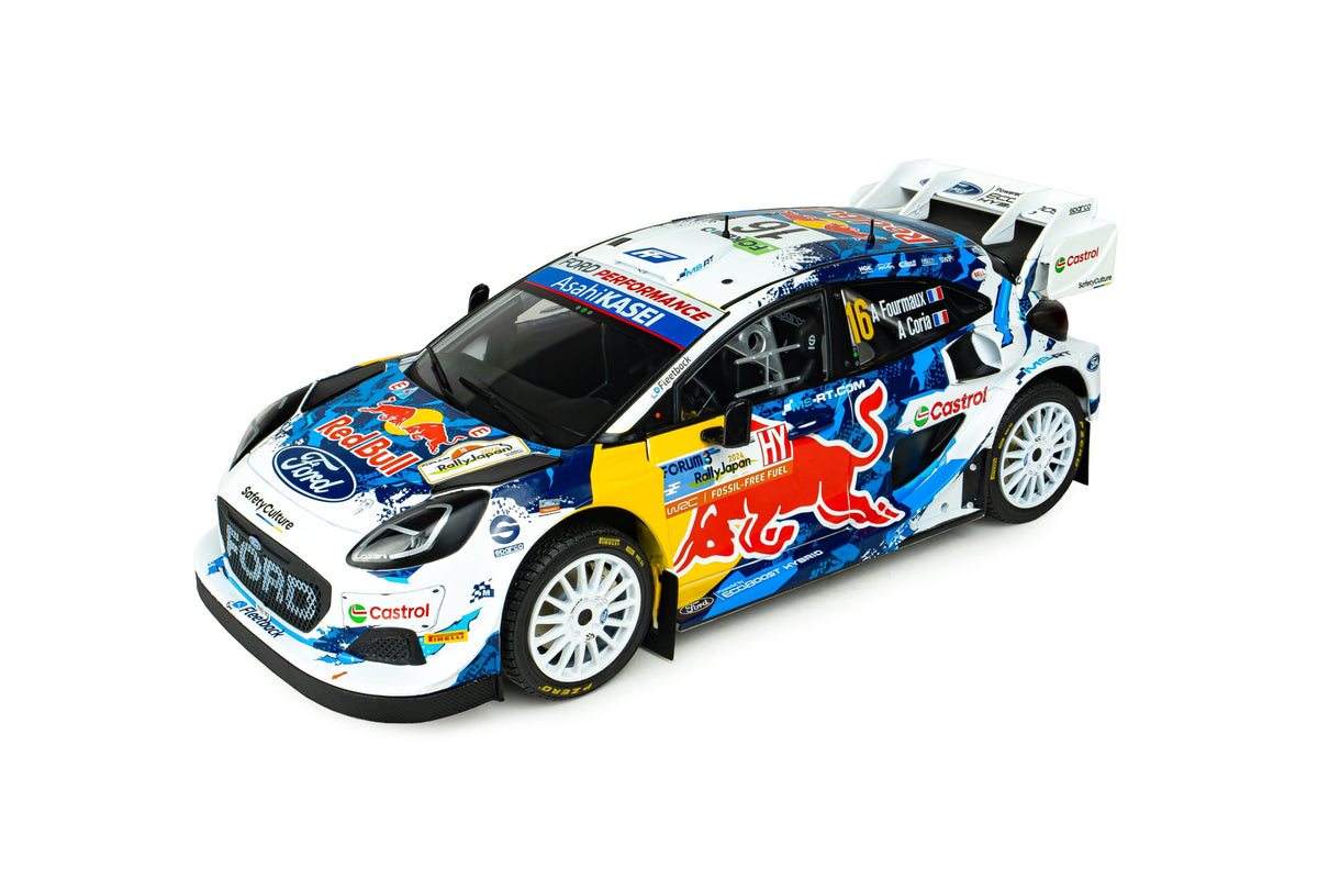 Solido S1809508 Voiture miniature collection 1/18 Ford Puma Rally1 Hybrid #16 Fourmaux/Coria Japon 2024