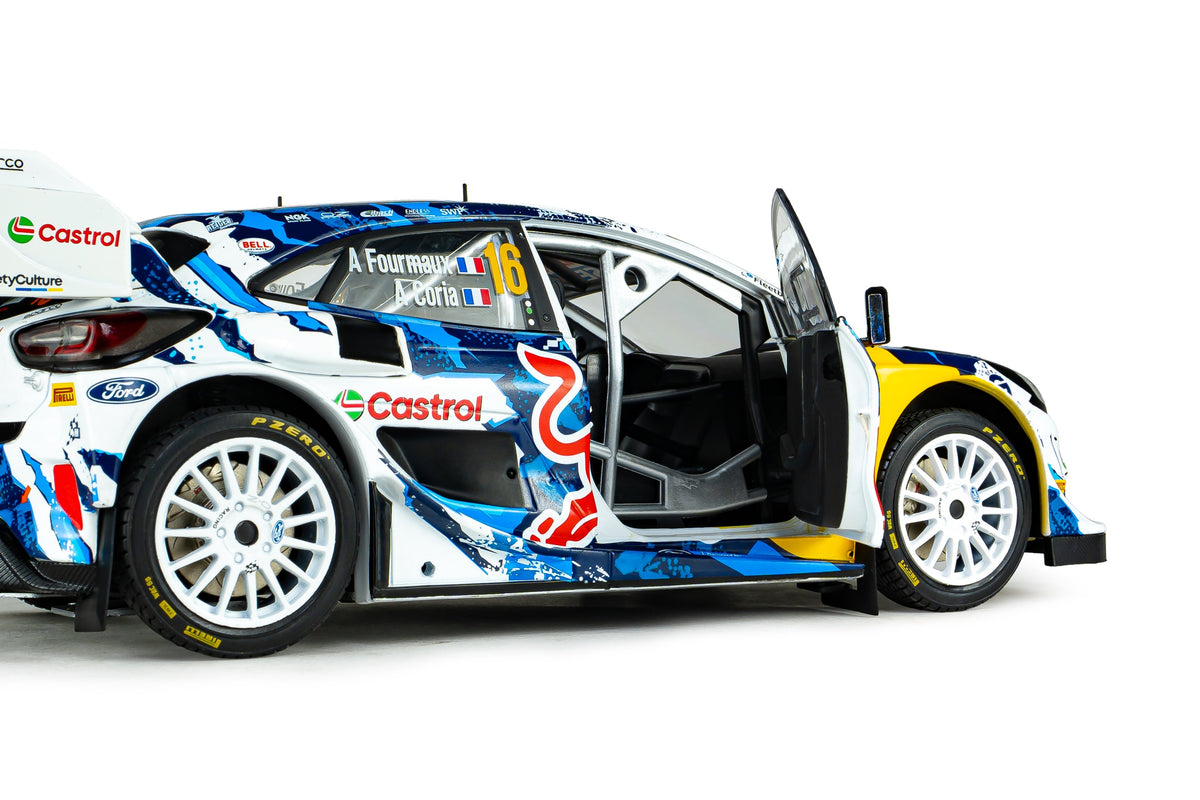 Solido S1809508 Voiture miniature collection 1/18 Ford Puma Rally1 Hybrid #16 Fourmaux/Coria Japon 2024