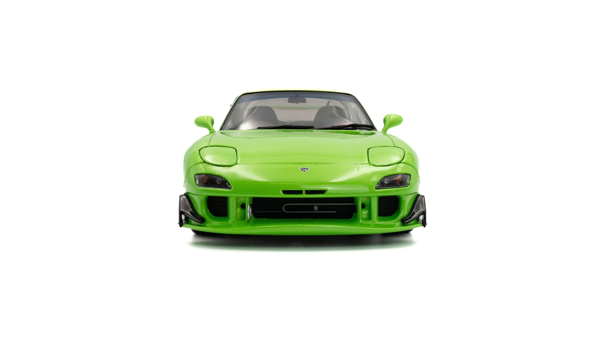 Solido S1810606 Voiture miniature collection 1/18 Mazda RX7 FD3RS – Neon vert – 1999