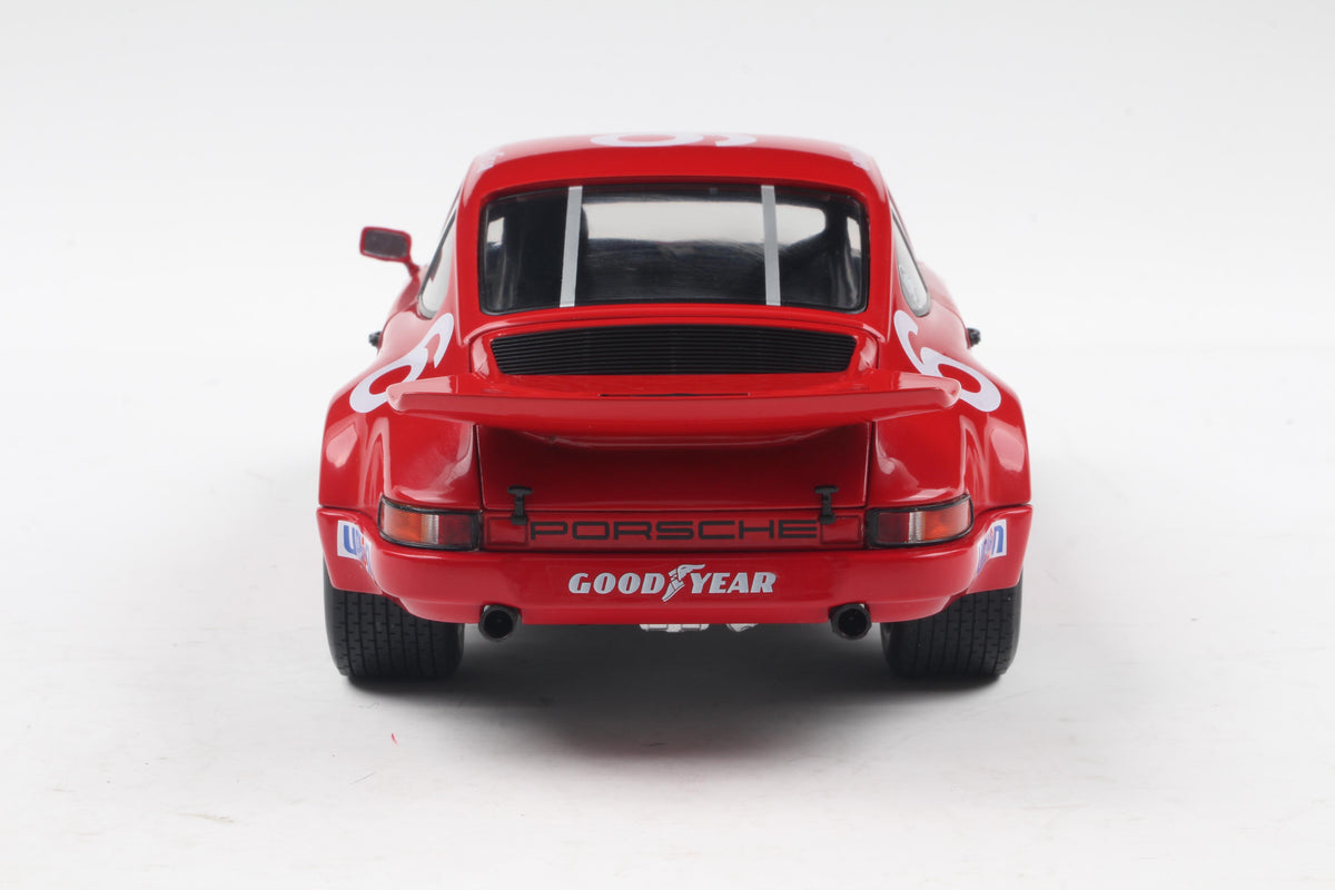 Solido s1810706 Voiture miniature collection 1/18 Porsche 911 rose 3 Pearson iroc Daytona 1974 - Breizh Modélisme.