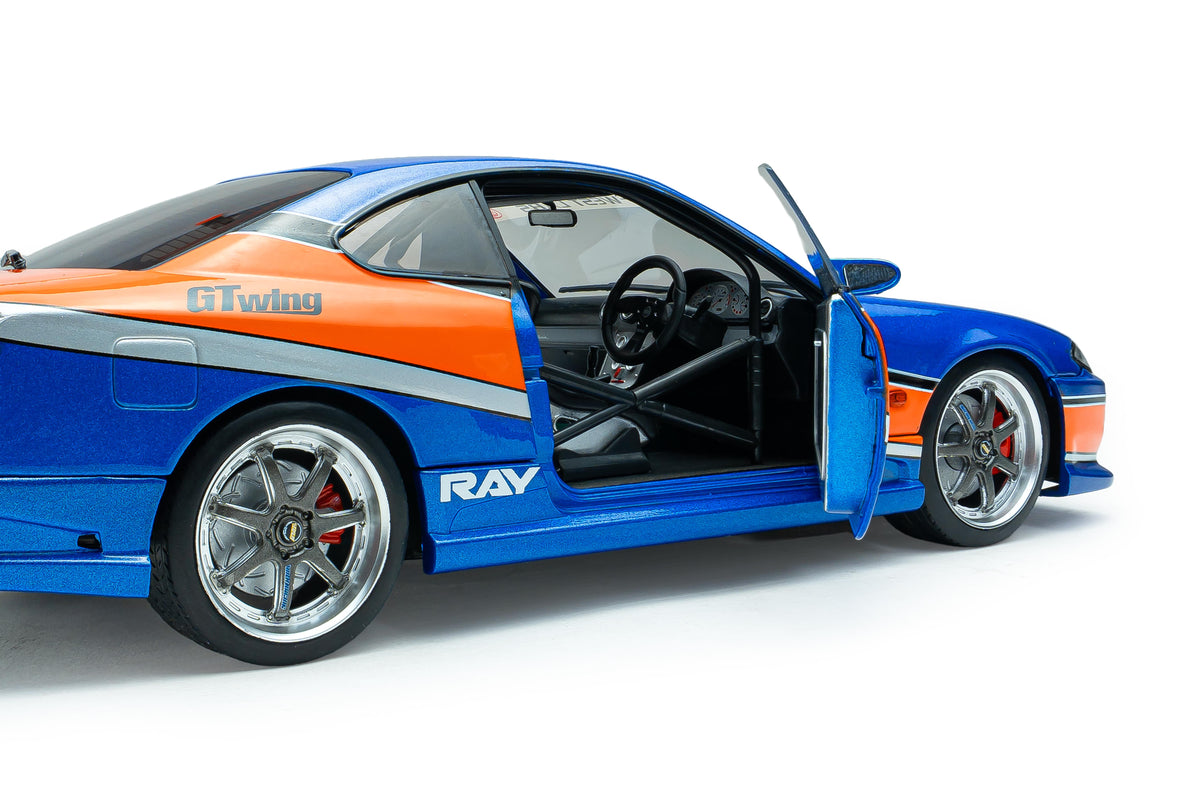 Solido S1812205A Voiture miniature collection 1/18 Nissan Silvia (S15) Spec-S Tokyo Drift - Breizh Modélisme.