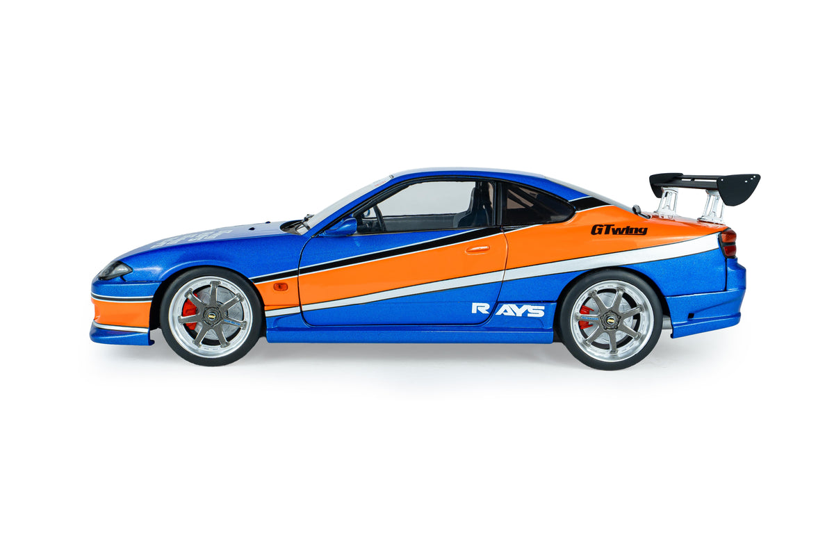 Solido S1812205A Voiture miniature collection 1/18 Nissan Silvia (S15) Spec-S Tokyo Drift - Breizh Modélisme.