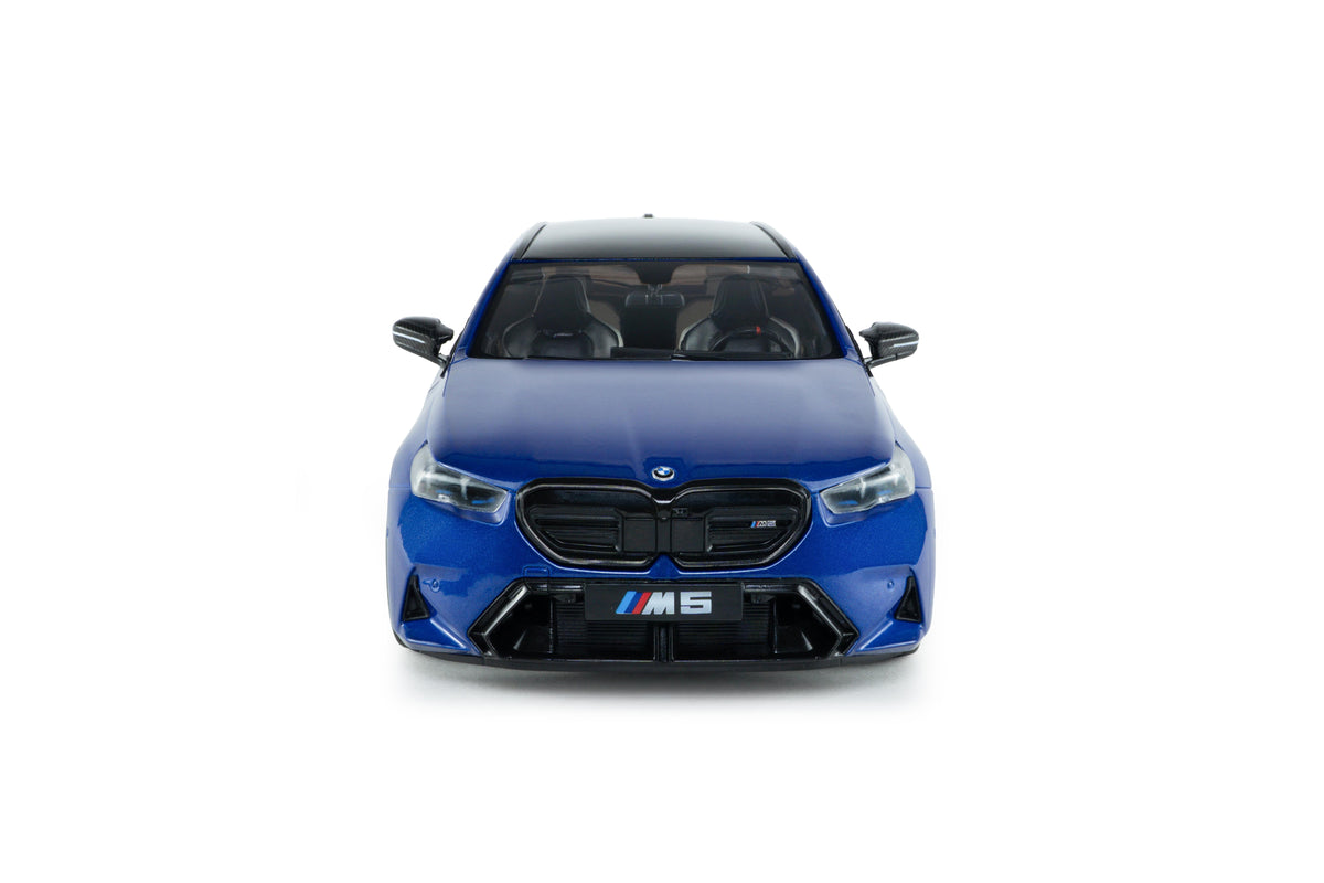 Solido S1814801 Voiture miniature collection 1/18 BMW M5 TOURING – M bleu marine Metallic – 2024