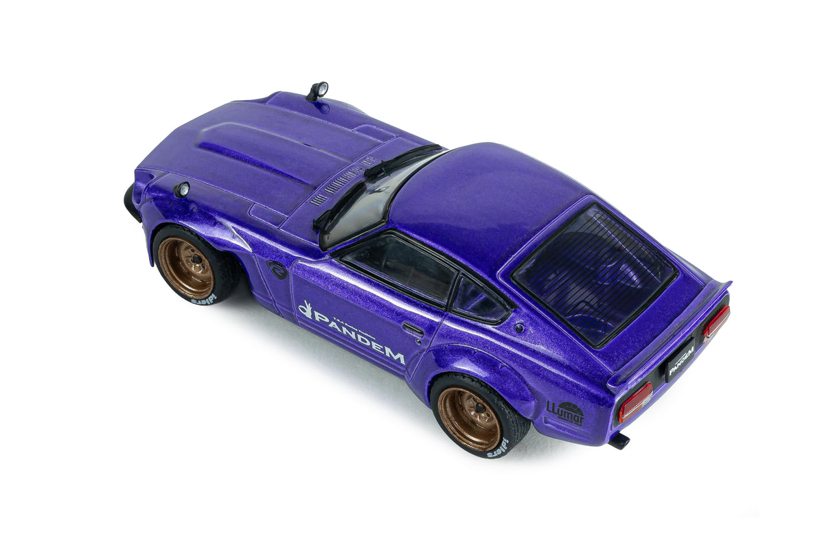 Voiture miniature 1/43 Pandem 240z violet métallisé 1973 Solido S4316303