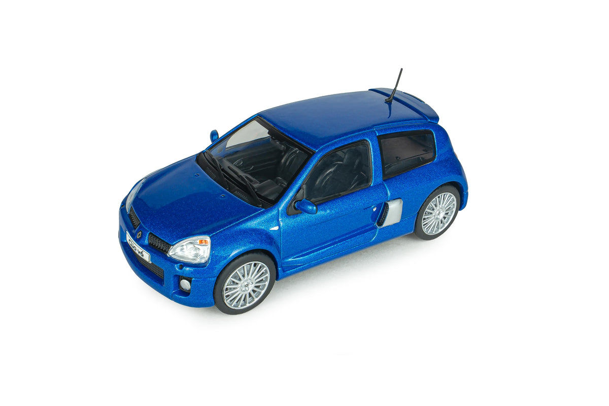 Voiture miniature 1/43 Renault Clio V6 Ph 2 2003 Blue Solido S4318101