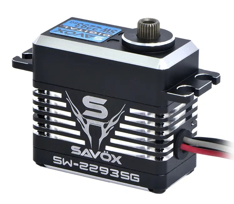 Servo crawler Savox SW-2293SG 75 kg 3S alu brushless, engrenages en acier