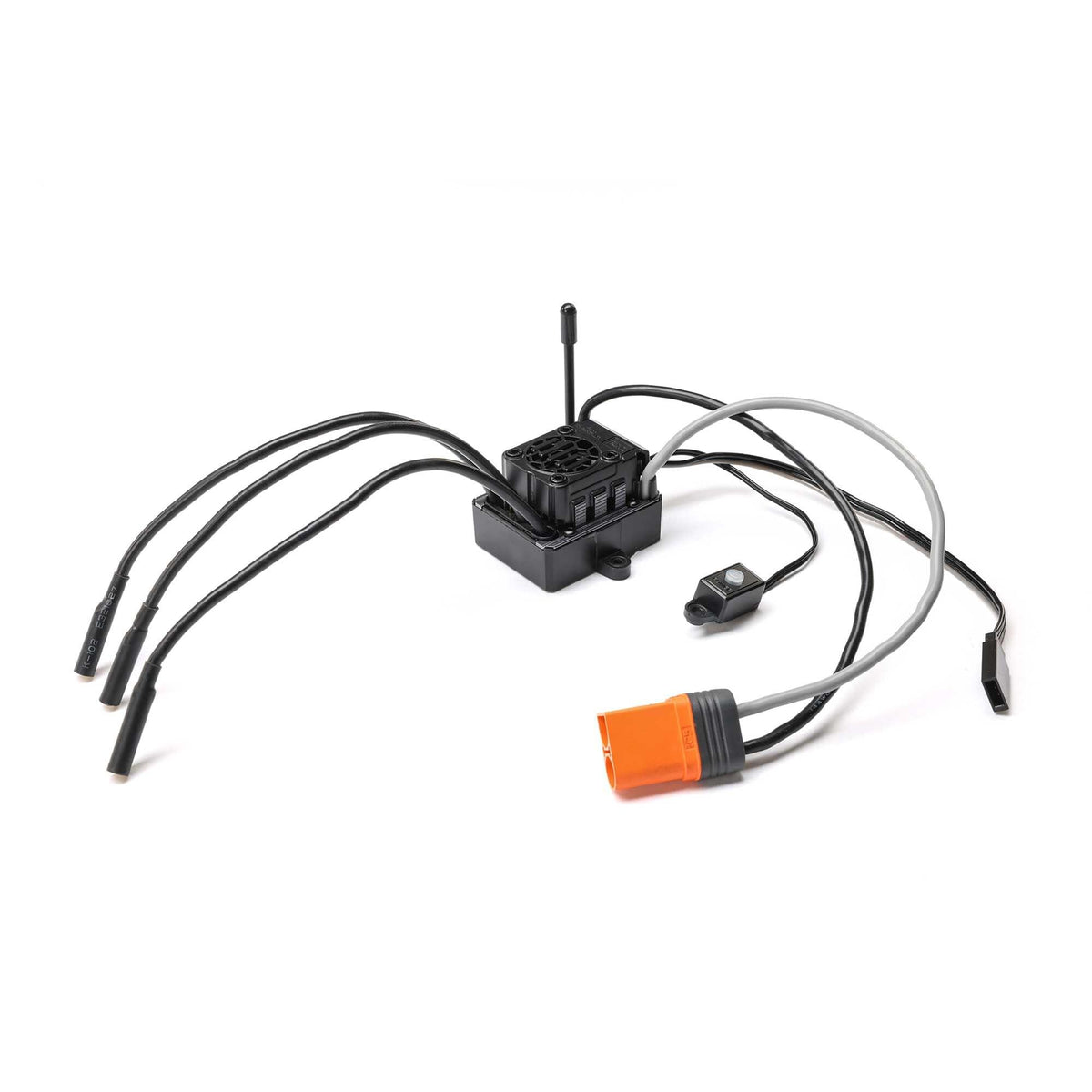 Variateur 2-en-1 40A pour moteur à charbons et récepteur SLT V2 - Breizh Modélisme.