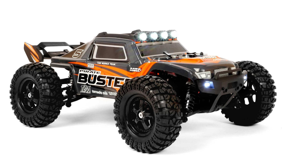 T2M Pirate Buster T4965 – Buggy RC électrique 4x4 1/10 RTR orange
