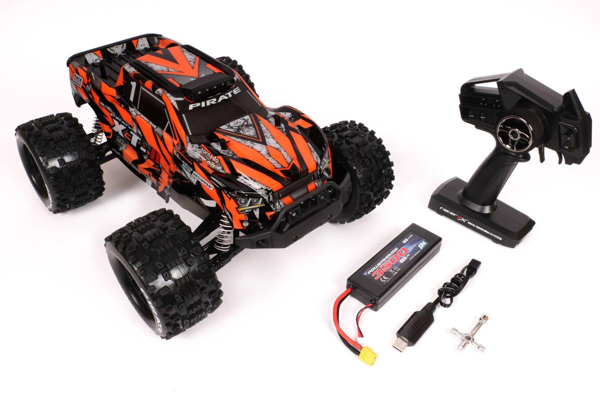 T2M Pirate XT-II Brushless 1/10 4x4 compatible 3S orange – T4988OR
