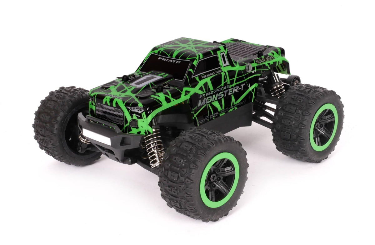 T2M T4992GR Pirate Monster-T vert RC électrique 1/18