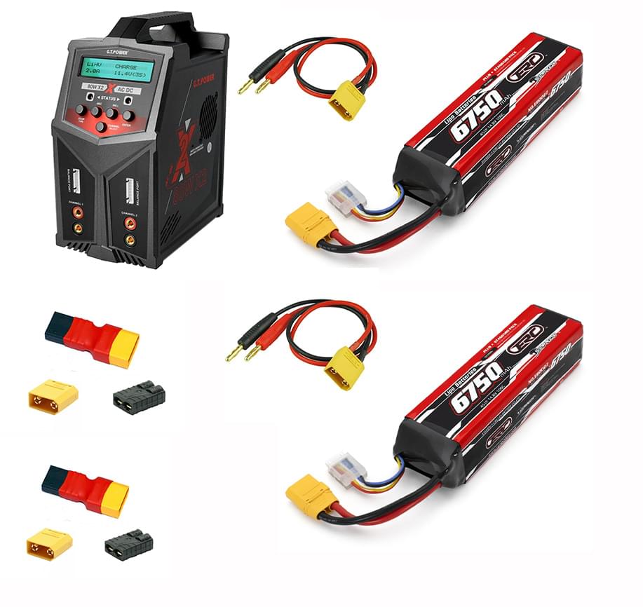 Combo Chargeur lipo pour Traxxas Xmaxx, XRT, Funco 2997