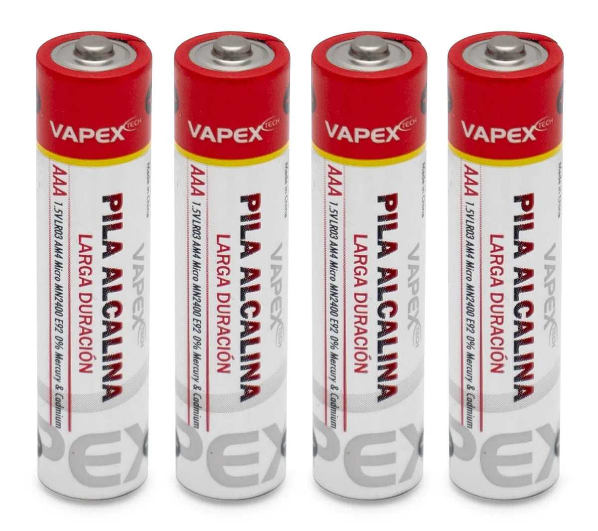 4 Piles Alkaline AAA - VPLUS4AAA