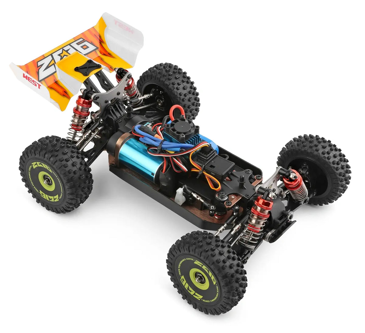Buggy RC Wltoys 144010 Brushless RTR 1/14 - 75km/h 4WD