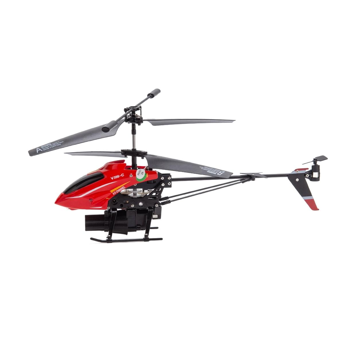 Hélicoptère RC Wltoys V398C RTF avec lance-missiles