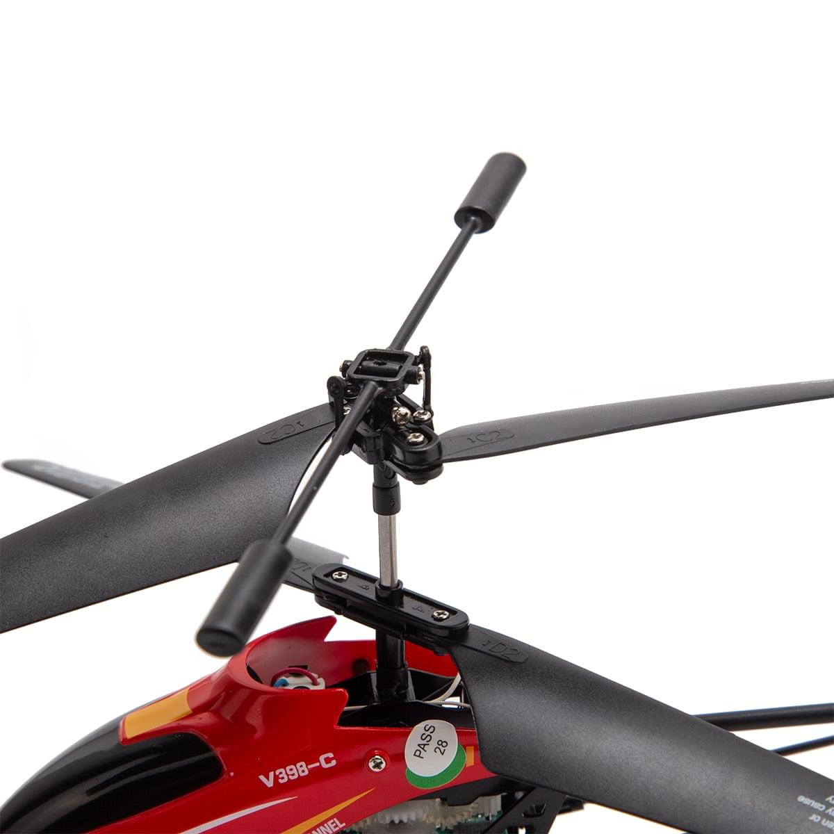 Hélicoptère RC Wltoys V398C RTF avec lance-missiles