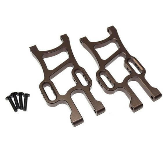 Absima Triangle Inférieur Avant Alu AMT2.4 (x2) 1230350 - Breizh Modélisme.