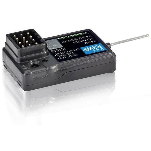Radio Voitures RC 1/8 et 1/10 - 3 voies CR3P" 2.4GHz avec Récepteur" - Breizh Modélisme.