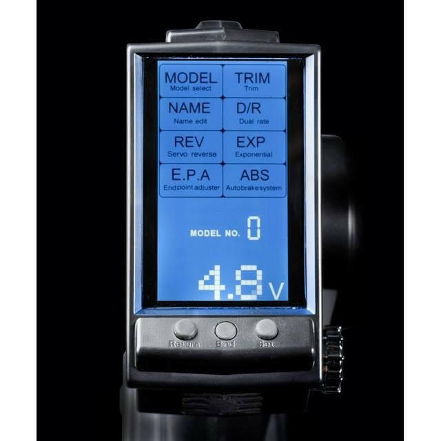 Radio Voitures RC 1/8 et 1/10 - 3 voies CR3P" 2.4GHz avec Récepteur" - Breizh Modélisme.