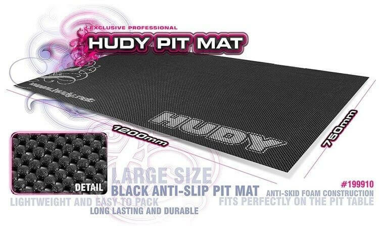 Tapis de stand noir HUDY (75x120cm) 199910 - Breizh Modélisme.