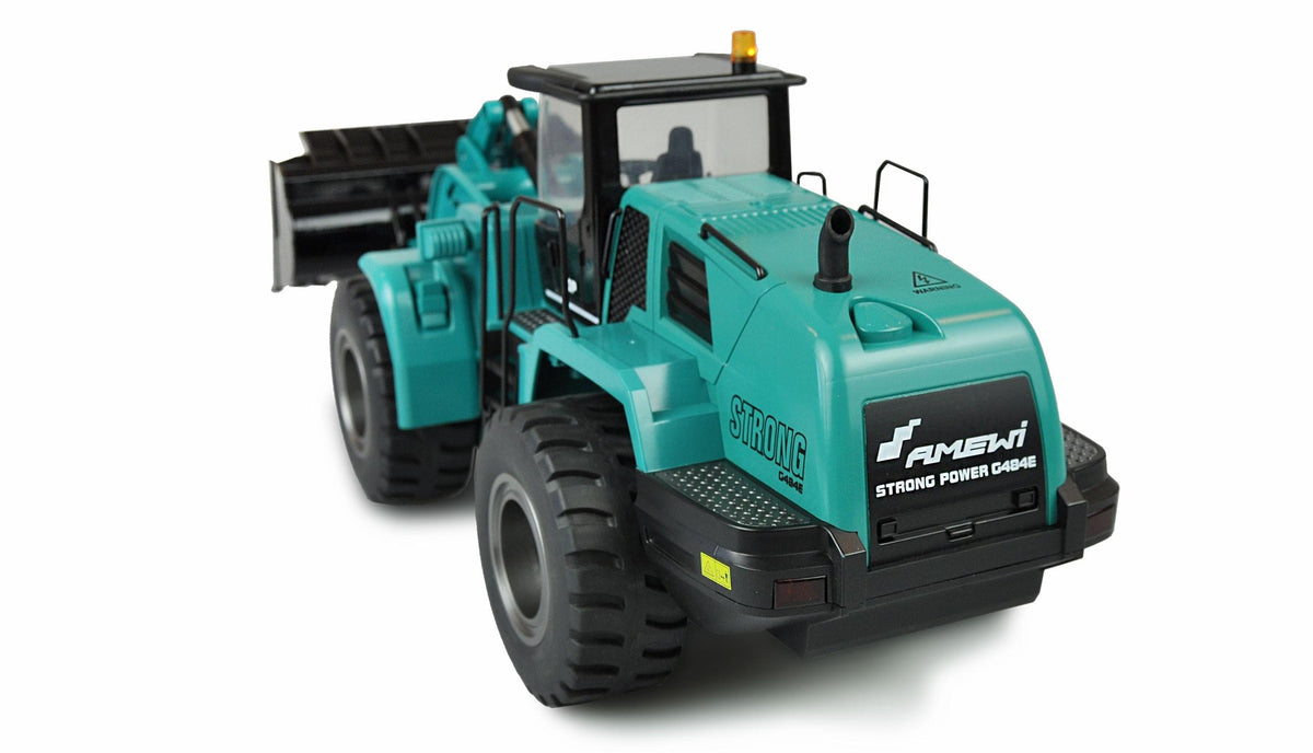 Chargeuse RC en Métal G484E série PETROL" RTR 1/14 - Amewi 22538 - Breizh Modélisme.