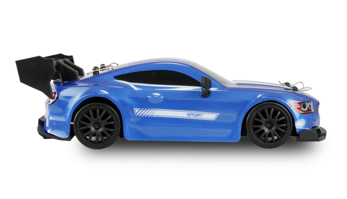 Voiture de course Drift 4WD 1/24 RTR bleu - 21111 - Breizh Modélisme.