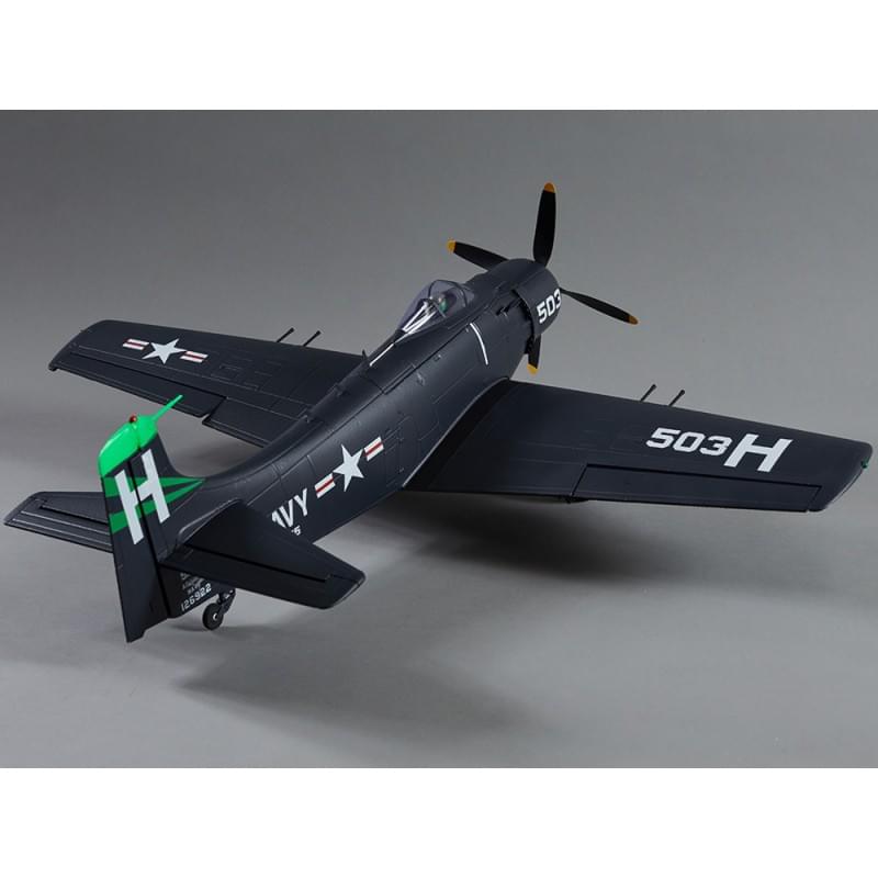 Avion RC 800mm A1 Skyraider Warbird PNP kit DB005PB - Breizh Modélisme.