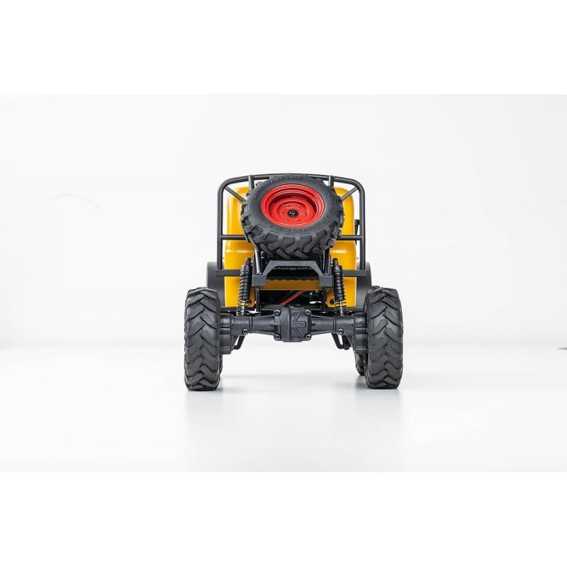 Petit crawler FMS 1/24 Power wagon V2 FCX24 jaune Prêt à rouler 12401 - Breizh Modélisme.