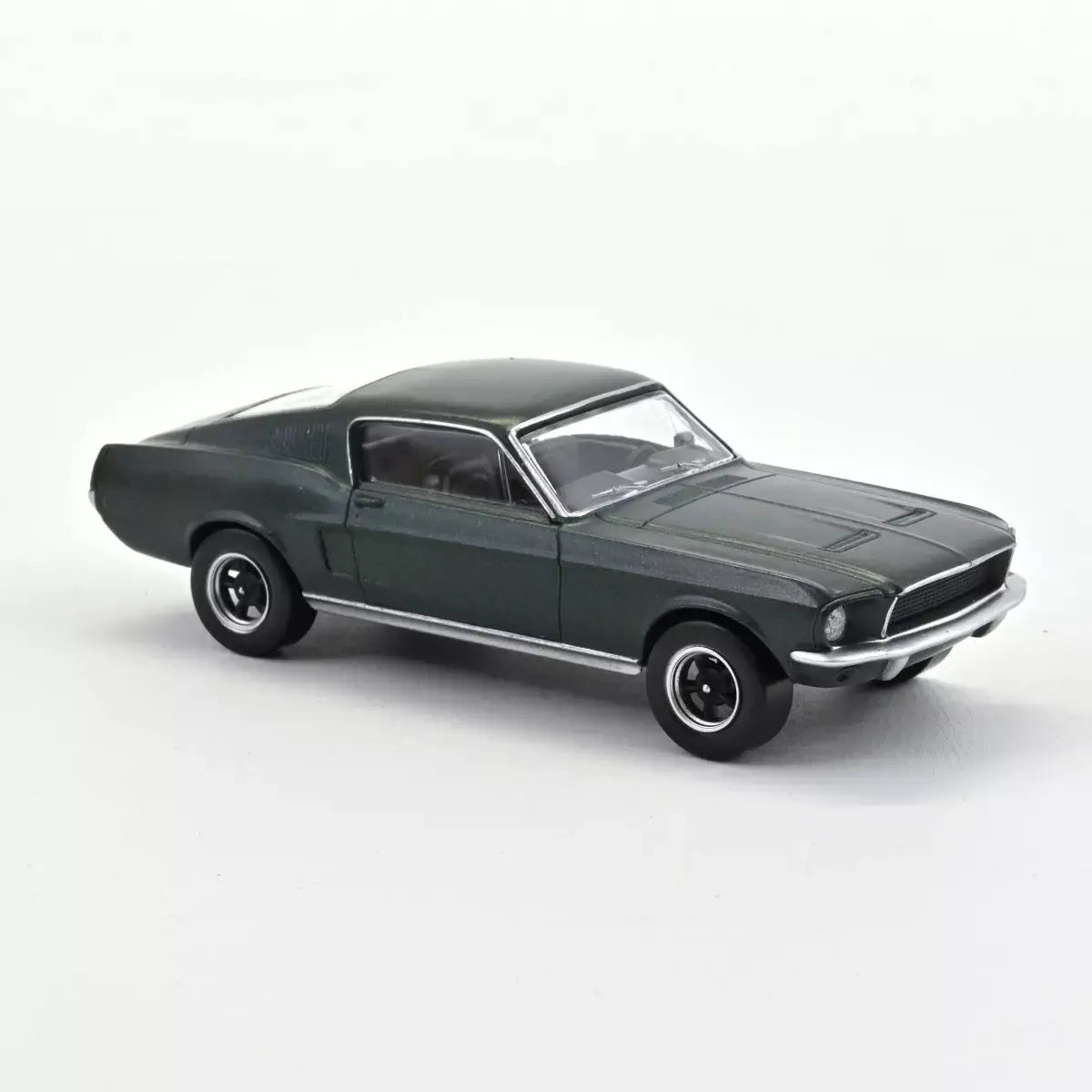 Voiture miniature 1/43 Ford Mustang Fastback 1968 Vert Satin métallisé Jet-car Norev 270583