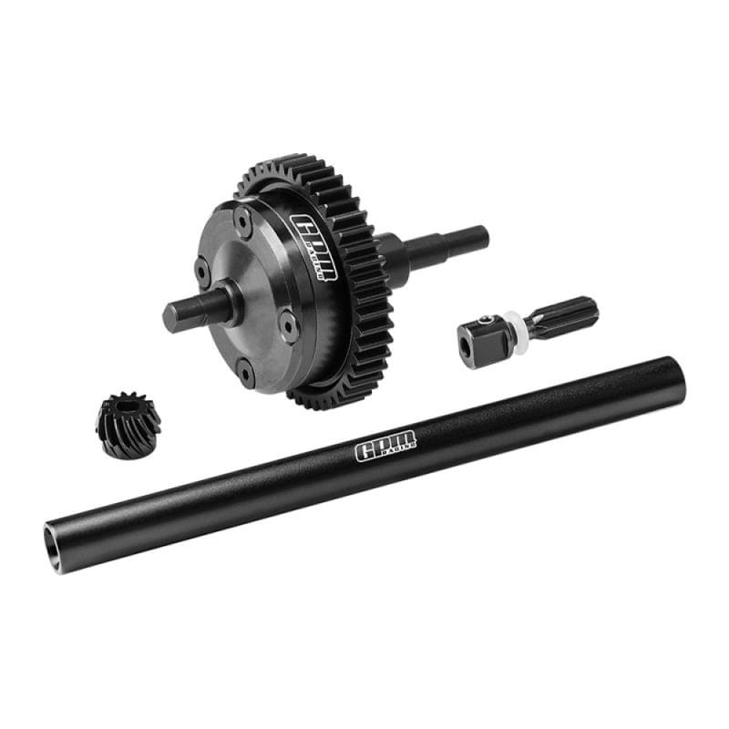 Différentiel central en acier au carbone et aluminium noir GPM TRX MiniMaxx - GPMTXMM4712BK