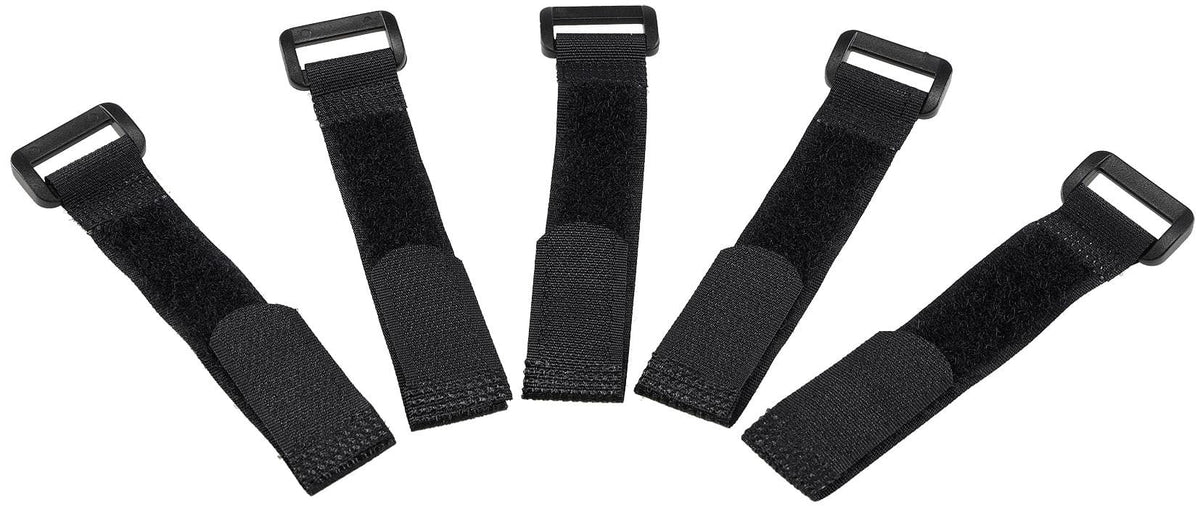 Lot de 5 Sangles velcro 2 x 30 cm - Breizh Modélisme.