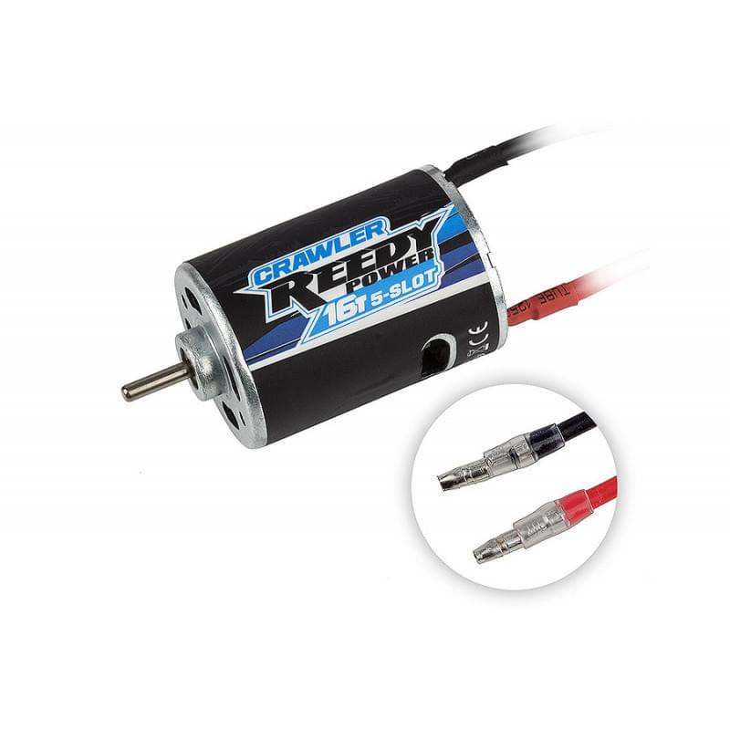 Moteur Crawler 5 Slot 16T pour Mini crawler Enduro 24 - AS27430 - Breizh Modélisme.