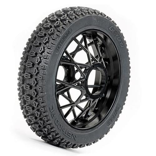 Pneu/jante arrière Method rc geoform pour Moto Losi - MTD1028 - Breizh Modélisme.