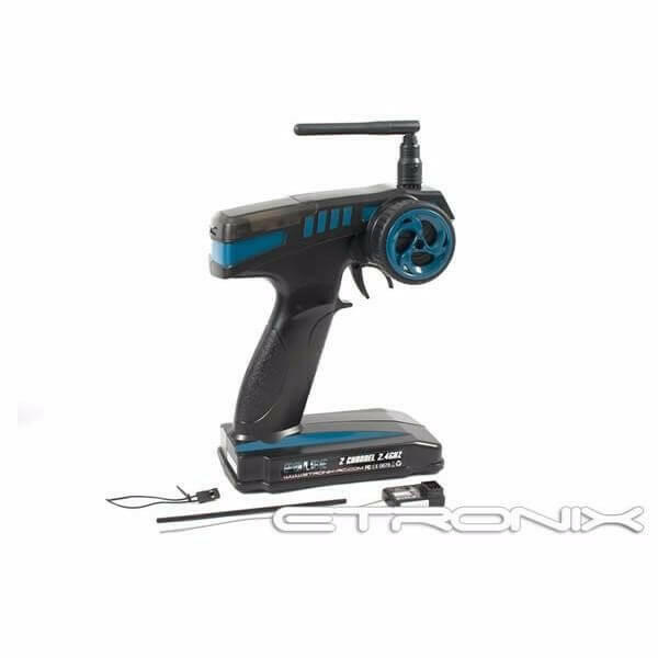 Radio 2 voies Voiture RC Etronix Pulse GFSK 2.4ghz - ET1060 - Breizh Modélisme.