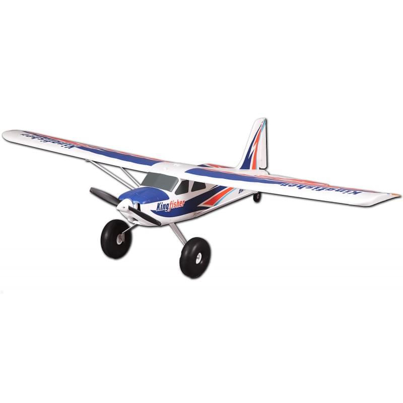 Avion FMS Kingfisher 1m40 PNP + flotteurs + Reflex FMS103F - Breizh Modélisme.